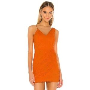 x REVOLVE Olivia Mini Dress in Orange
Michael Costello